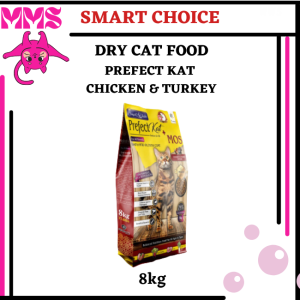 Smart Choice Prefect Kat Dry Cat Food # Chicken & Turkey # All Breed & All Life Stage # 8kg