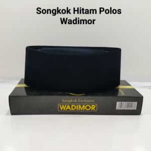 Songkok Wadimor Hitam Polos AC Original
