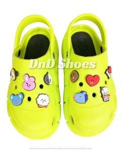 TERMURAH Wedges Wanita EVA 6cm PREMIUM BTS BT21 Dane and Dine W77