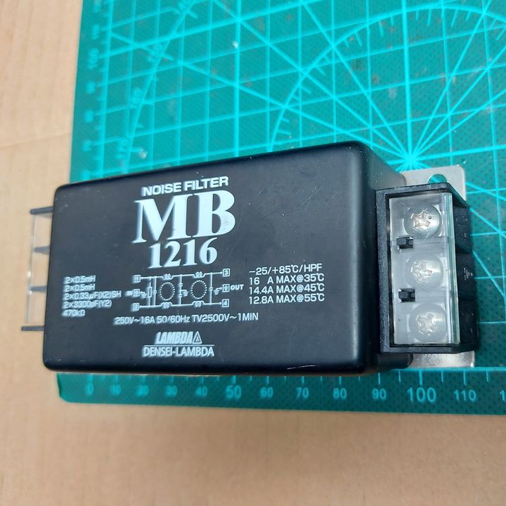 L%E1%BB%8Dc%20ngu%E1%BB%93n%20noise%20filter%20DENSEI%20LAMBDA%20model%20MB-1216,%20250V/16A.%20-%20Image%203