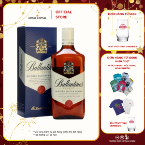 [CHÍNH HÃNG] Rượu Whisky Ballantines Finest - 700ML - 40%