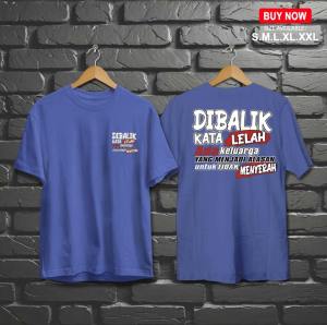 Baju kaos DISTRO " KATA KATA " DIBALIK KATA LELAH | kaos PREMIUM | kaos PRIA