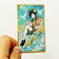 9*5cm TCG Cards Toy Genshin Impact Cyno Yoimiya Sangonomiya Cosplay Deck Board Game Character Card 65 Pcs Cards Collection. 
