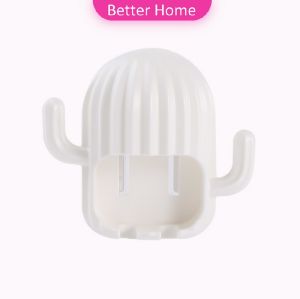 ที่ใส่แปรงสีฟัน ที่วางแปรงสีฟันติดผนัง ชั้นวางของในห้องน้ำทรงน้องบอง  Toothbrush holde