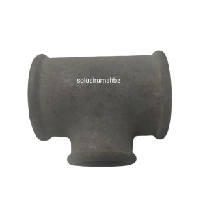 VLOK TEE BESI GALVANIS 1 1/2 X 1 INCH SNI REDUCER T BESI g brand r v t 1 1/2x1 inch 1 1/2" 1"