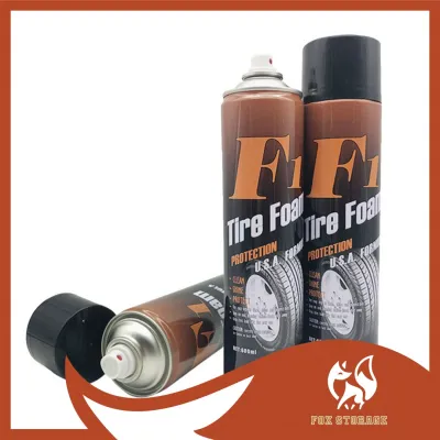 Automobile Car Care Product Aerosol Tire Shine Tire Polish Tire Foam Cleaner Spray 汽车护理产品汽车轮胎光亮剂轮胎泡沫清洁剂 Produk Penjagaan Kereta Automobil Aerosol Tire Shine Tayar Menggilap Semburan Pembersih Buih Tayar