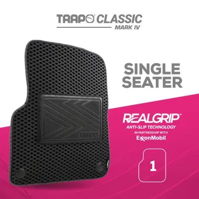 [PLEASE INFORM YOUR CAR MODEL & YEAR RANGE IN CHAT] [CUSTOM-MADE SHIP IN 3 DAYS] Trapo Classic 1 Seater Car Mat