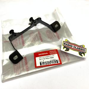 Dudukan Plat Nomer BraketFR Number Plate Honda Genio Scoopy 2021 - 2024 Ori Ahm 81110K0JN00