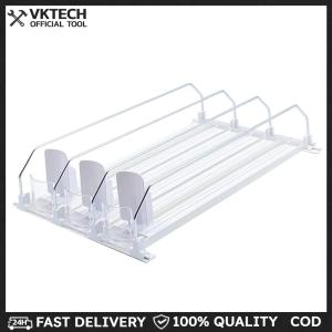 Auto Beer Pusher Holder Adjustable Width Soda Can Bottle Pusher for Refrigerator
