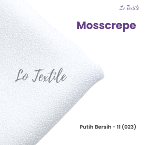 Kain Moscrepe Mosscrepe Moscrep Moskrep 0.5 Meter (Seri 2) - Bahan Gamis Murah Kerudung Hijab