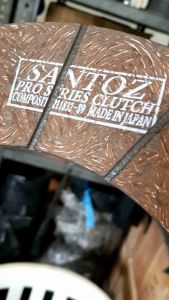 kampas kopling santoz clutch PRO Series ukuran 380x220x5.0mm