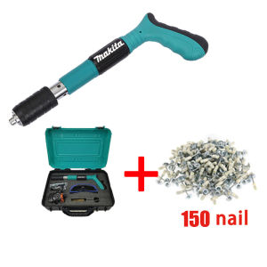 MAKITA Manual Nail Gun Heavy Duty with Free Nails No Punch Concrete Rivet Tools Steel Rivet Gun Sound Attenuation Processing Cordless Nail Tool Kit
