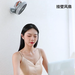 Quạt gắn tường di động với điều khiển từ xa một quạt tản nhiệt dao động 180 độ ánh sáng cho phòng ngủ và nhà bếp