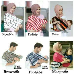 Geos Gendongan Bayi Kaos Helena ORI | Gendongan Instan Nyaman