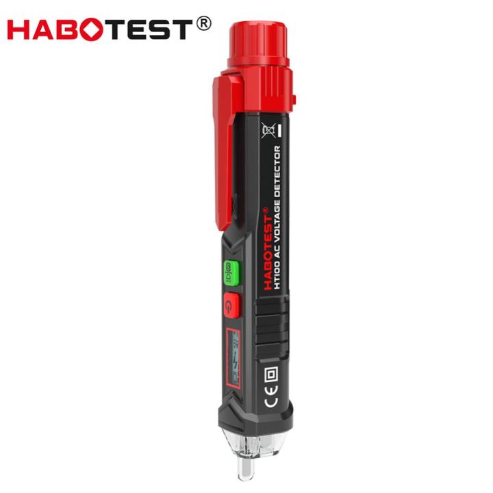 HABOTEST HT100 Non-contact AC 12V-1000V 48V-1000V Voltage Test Pen ...