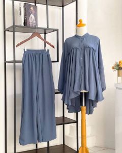 NIRMALA DAILY SET/ONE SET FASHION/FASHION WANITA/DAILYSET SETELAN BAJU DAN CELANA WANITA/ONE SET WANITA OUTFIT KEKINIAN