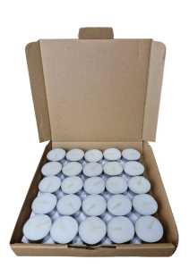 Lilin Tealight Refill Tablet Kaleng Isi 50 pcs 6 Jam