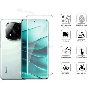 Redmi Note 14 Pro 14Pro+ 5G 4G 2 in 1 Screen Protector+ Protector Full Cover Xiaomi Redmi Note 14 Pro Plus Note14Pro + Tempered Glass Camera Film Protection 2in1