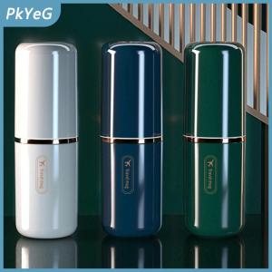 PkYeG Travel Portable Toothbrush Cup Bathroom Toothpaste Holder Storage Case Box Organizer Travel Toiletries Storage Cup New Creative