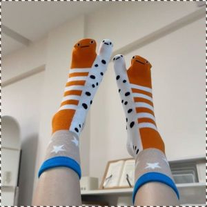 Elastic Stockings Fits the Foot Shaping Socks Split-toe Socks Cute Soft Thin Sole Personalized Home