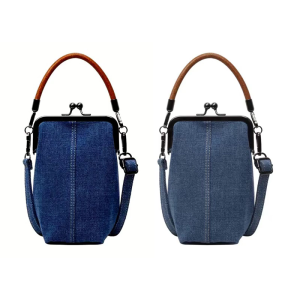 Phụ Nữ Túi hàng ngày Túi đeo chéo thời trang túi điện thoại Denim Ví Phong Cách túi đựng tài liệu túi đeo vai phong cách retro Cho Du Lịch Hàng Ngày