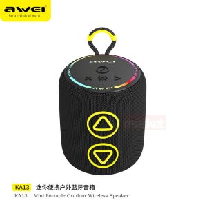 Awei KA13 Wieless Speaker HiFi Surround Heavy Bass Mini Speaker Portable Outdoor RGB TWS Bluetooth Speaker Awei Speaker