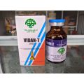VIDAN T 20ml Năm Thái - Tai xanh, sưng phù đầu, phân trắng viêm phổi tiêu chảy lợn và gia súc.