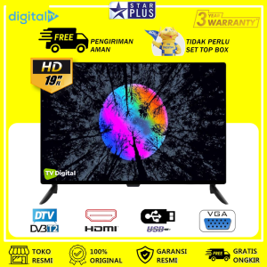 LED SMART TV 24inch GARANSI PANEL RESMI