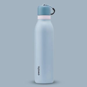 Owala Freesip Twist Double Drink Stainless Steel Straw Water Bottle Insulated Cooling No Handle Tea Separator