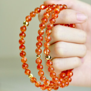 Montagne Jewelry Original Design Fine Jewellery Natural 6mm Sunstone Bracelets