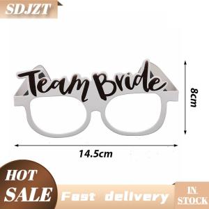 SDJZT Bachelorette bên giấy kính Rose Gold đội cô dâu trắng cô dâu được đám cưới
