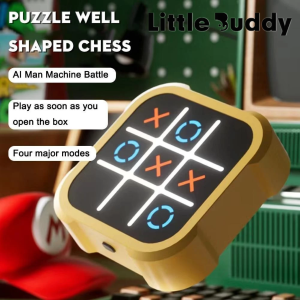 Creative puzzle Tic Tac Toe Game Childrens Family Game Chessboard improving Memory and Attention