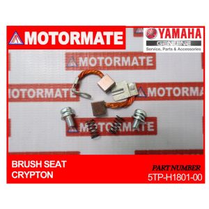 YAMAHA GENUINE PARTS BRUSH SEAT CRYPTON PART# 5TP-H1801-00