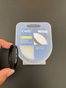Cuely Filter UV - Pelindung Lensa Kamera - Pelindung Lensa Canon Nikon Fujifilm DSLR  40.5mm 49mm 52mm 55mm 58mm 62mm 67mm 72mm 77mm
