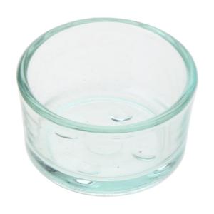 Reptile Corner Bowl Anti-Escape Glass Feeder Dish Reptile Water Cup for Hermit Crab Leopard Corn Snake