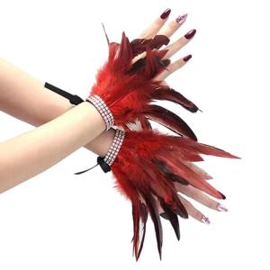 Environmental Friendly Shimmering Down Bangle For Stage Shows Costume Parties Multiple Use Addition With Secure Flexible Ending