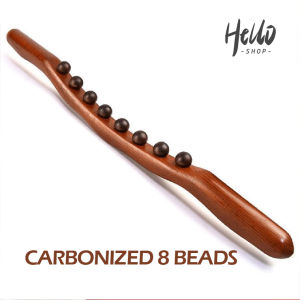 20 Beads Massage Massager for Back Wooden Guasha Scraping Shoulder Neck Waist Stick SH228