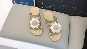 [Free Shipping] WomenS Summer New Style Outdoor Student Korean-Style Slippers Trendy Flat Two-Way Sandals For Women