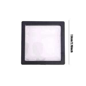 20/10Pcs Clear Film Jewelry Display Case / Portable Floating Storage Box / for Rings Earrings Charms Coins / Gift Packaging Boxes