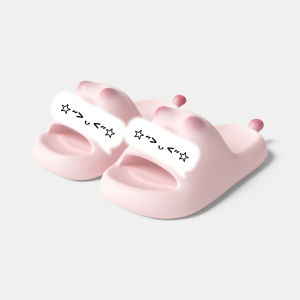 Free Shipping Cute Caramel-Colored Cat Slippers Womens Style New Design for Indoor and Outdoor Wear Thick-Soled Cartoon Cat Design Womens Sandals.