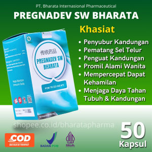 Pregnadev Sw Bharata 100% Asli Obat Herbal Promil Wanita Alami Untuk Penyubur Kandungan