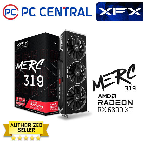 XFX MERC 319 AMD RADEON RX 6800XT REFERENCE CARD AMD RADEON RX