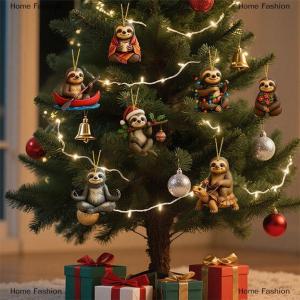 [COD] Home Fashion Fun Sloth Advent Calendar 2025 24 Day Christmas Countdown Calendar With 24 Pcs Cute Collectible Sloth Ornaments