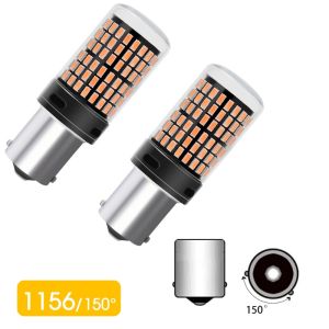 2PCS 1156 T20 LED Bulbs BA15S BAU15S LED Turn Signal Auto Brake Lamp Turn Signal Lights For Cars