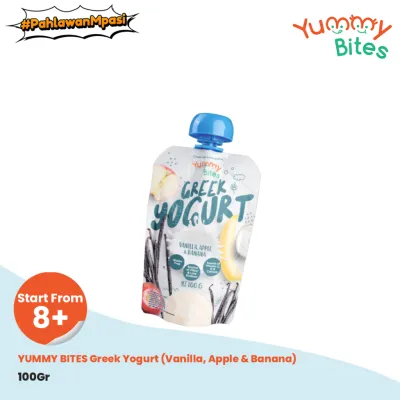 Yummy Bites Greek Yogurt 100 GR Snack Baby/ Cemilan bayi