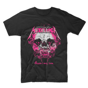 kaos anak band metallica wherever I may roam rock legend t shirt laki-laki perempuan cowok cewek premium