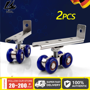 HOL Heavy Sliding Roller Suspension With 8 Wheels 70kg Sliding Door Room Wooden Door Suspension With Wheels And Track Pulley