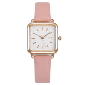 QSJ182 Jam Tangan Analog Petak Casual Korean Fashion Jam Tangan