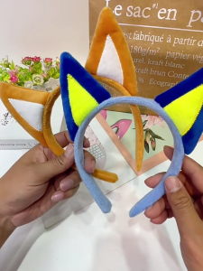 Carnival đàn hồi cáo chó Tai bờm tóc phụ nữ Headband trang điểm headband cho lễ phục sinh carnivals tóc hóa trang phụ kiện