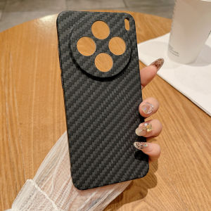Slim Carbon Fiber Pattern PC Hard Case For VIVO X200 Ultra X300 X200 Pro Mini X100 Ultra Camera Protection Phone Cover Funda